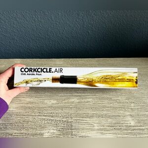 Corkcicle Air Wine Chiller with Gold Accent